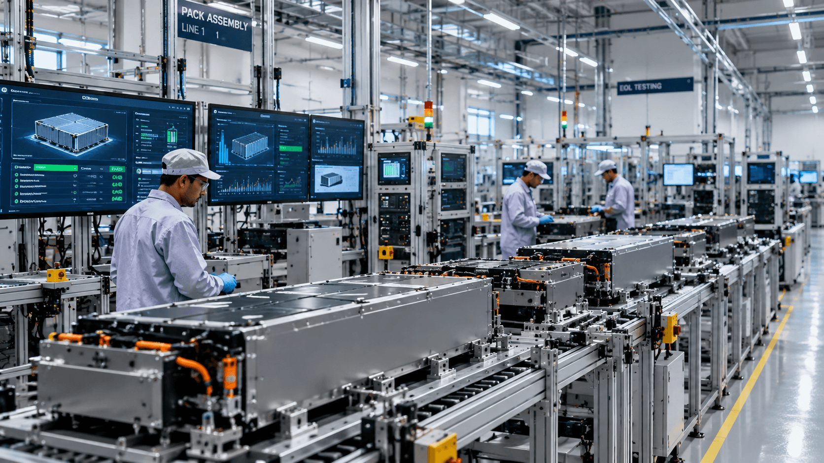 Smart factory dashboard and digital manufacturing intelligence