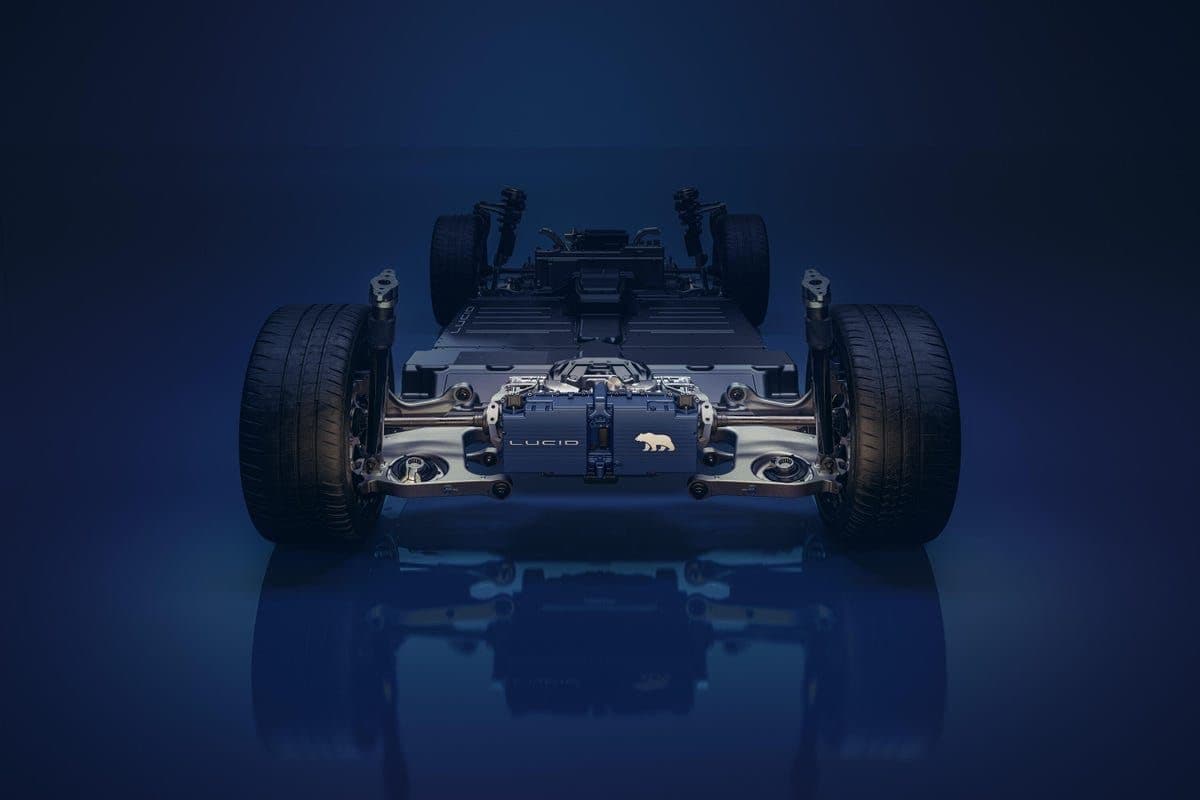 EV Skateboard Chassis and Underbody Battery Packaging CAD Model
